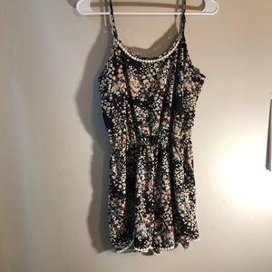 Flower pattern romper